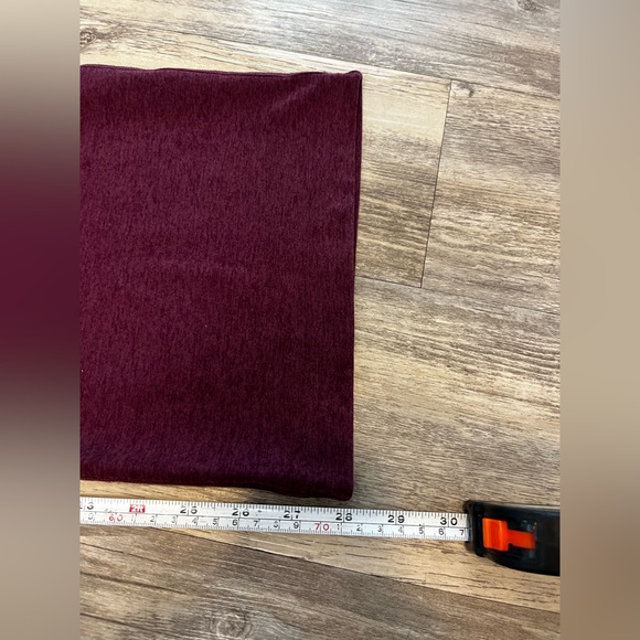 Beyond Yoga Spacedye Laid Back Wide Leg High Rise Pants 28" Burgundy Size Small - Picture 6 of 11